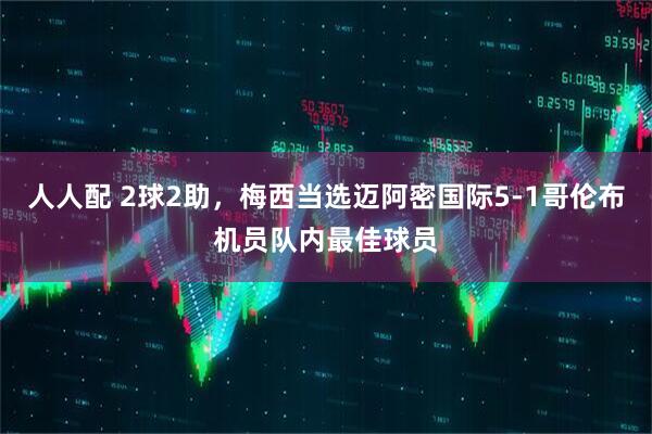 人人配 2球2助，梅西当选迈阿密国际5-1哥伦布机员队内最佳球员